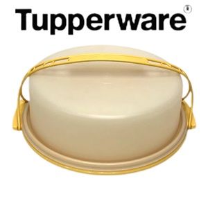 Vintage Tupperware Pie/Cake Server Carrier
